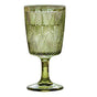 300ml Embossed Glass Wine Goblet with Retro Leaves Pattern, Elegant Water and Drinks Cup for Home and Party V1189-WXFWAL-20260326-02716