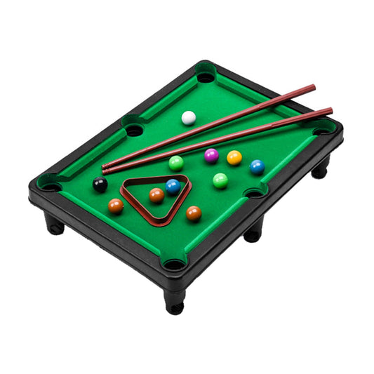 Lksixu Tabletop Pool, Mini Pool Table Table Billiards Game Set With 2 Sticks & 11 Balls Home Office Desk V1189-WXFWAL-20260326-02720