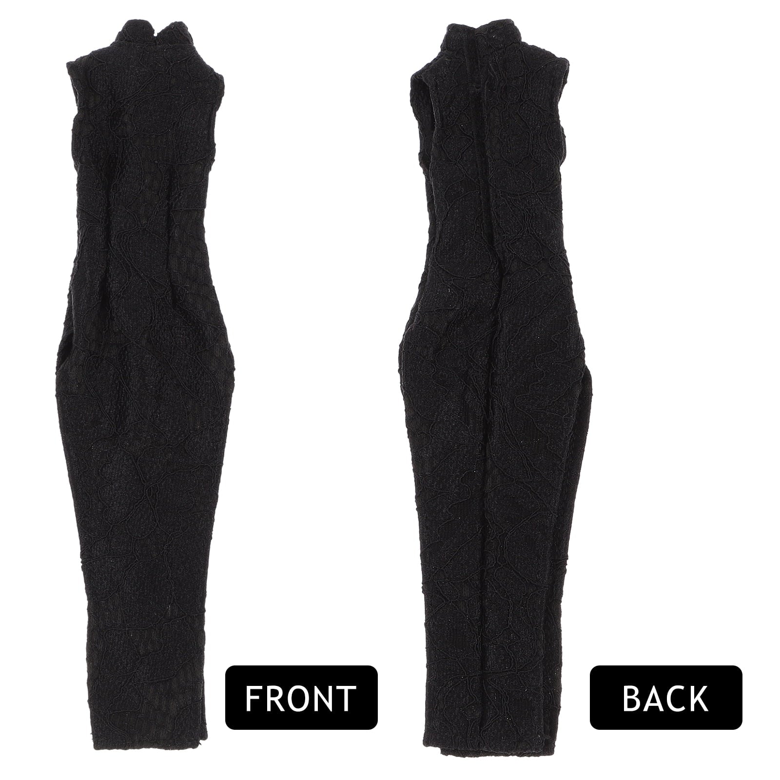 HOOWIFFY Replaceable Doll Costume Chinese Style Dress Black Cloth 1Pack V1189-WXFWAL-20260326-02727