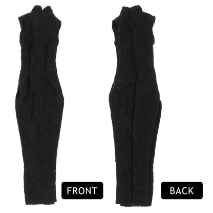HOOWIFFY Replaceable Doll Costume Chinese Style Dress Black Cloth 1Pack V1189-WXFWAL-20260326-02727