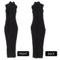 HOOWIFFY Replaceable Doll Costume Chinese Style Dress Black Cloth 1Pack V1189-WXFWAL-20260326-02727