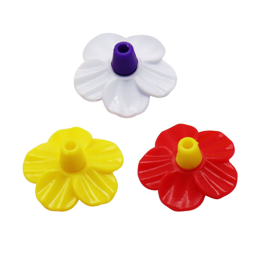 Darzheoy Hummingbird Feeders Replacement Flowers, 5Pcs Feeding Ports Replacement Bird Feeder Replacement V1189-WXFWAL-20260326-02753