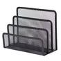 Darzheoy Mesh Desktop File Sorter Organizer, 5 Upright Section Bookshelf Organizer, Enduring File Sorter for V1189-WXFWAL-20260326-02760