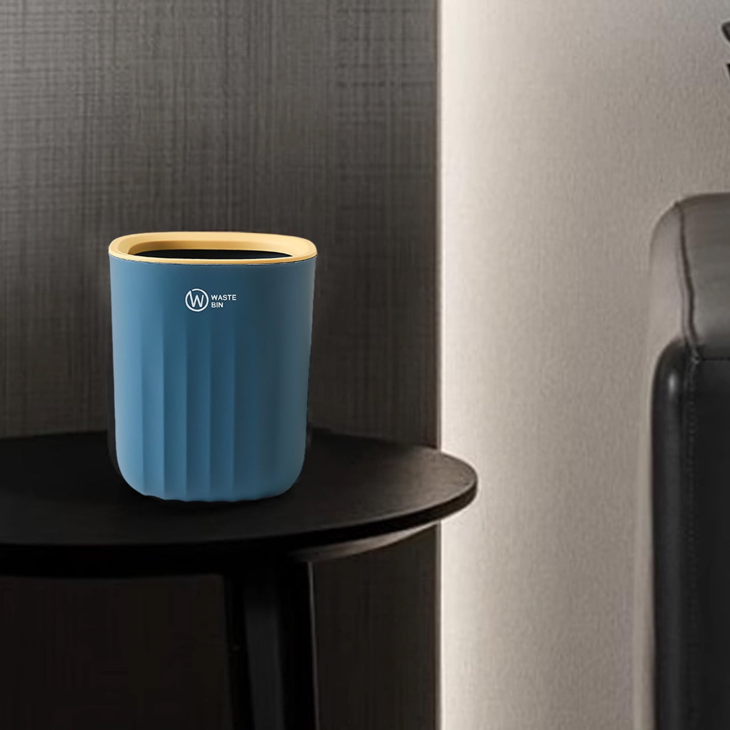 Chmadoxn Bathroom Trash Can, Plastic Rectangular Garbage Can for Kitchen, Bedroom, Living Room, Small Indoor V1189-WXFWAL-20260326-02780