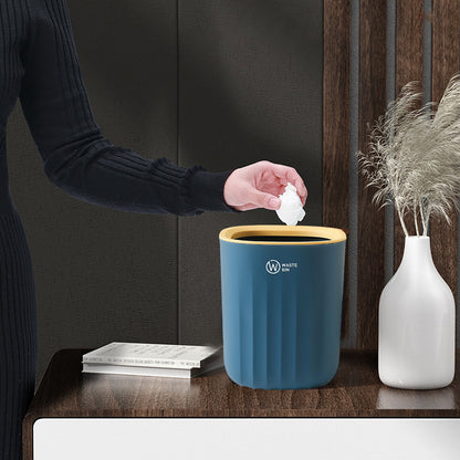 Chmadoxn Bathroom Trash Can, Plastic Rectangular Garbage Can for Kitchen, Bedroom, Living Room, Small Indoor V1189-WXFWAL-20260326-02780