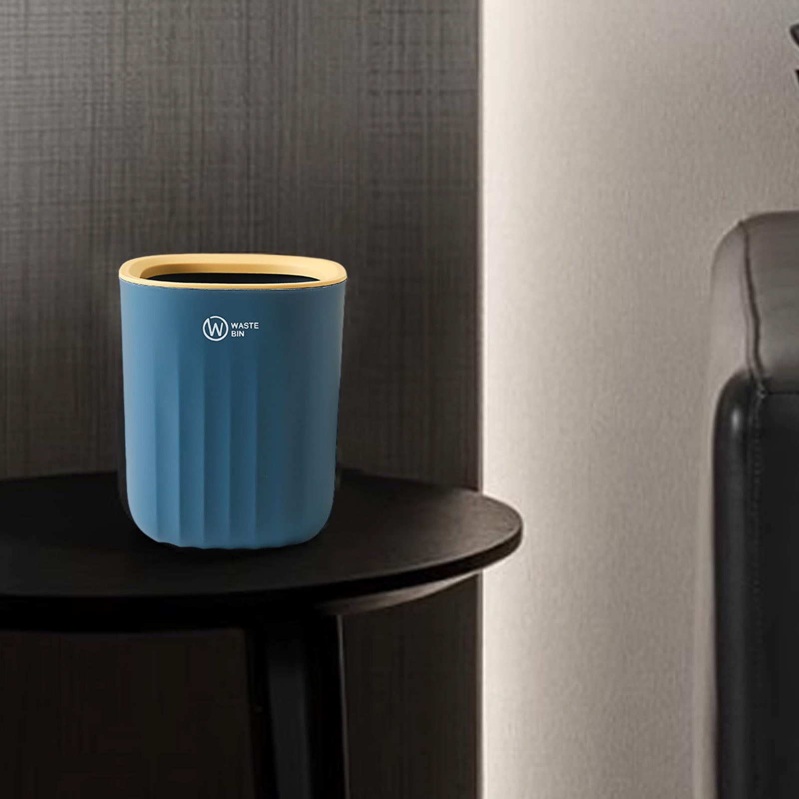 Chmadoxn Bathroom Trash Can, Plastic Rectangular Garbage Can for Kitchen, Bedroom, Living Room, Small Indoor V1189-WXFWAL-20260326-02781