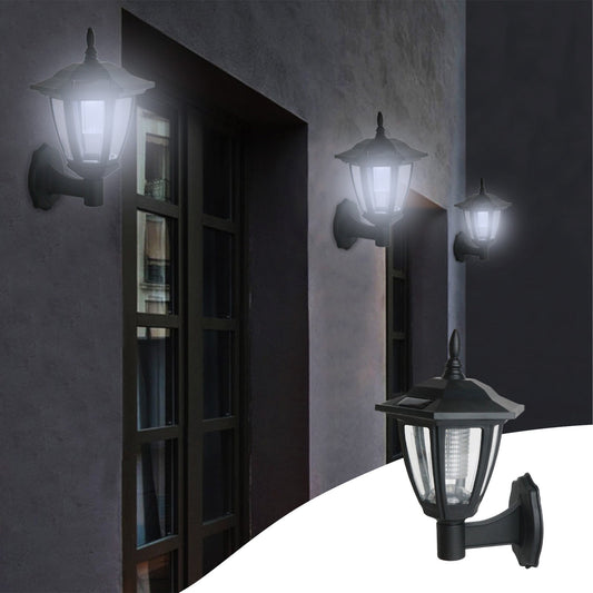 Darzheoy Solar Powered Wall Lanterns Outdoor, Dusk to Dawn Motion Sensor LED Sconce Lights Waterproof, V1189-WXFWAL-20260326-02847