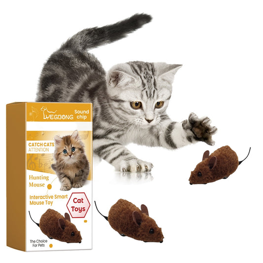 Darzheoy Interactive Toys for Indoor Cats, Mouse Toys with Electronic Realistic Squeaky Sound, Automatic V1189-WXFWAL-20260326-02871