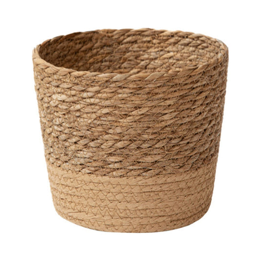 Darzheoy Woven Seagrass Plant Basket, Flower Pots Home Boho Decor, Storage Picnic Grocery Straw Bag for Plant V1189-WXFWAL-20260326-02889