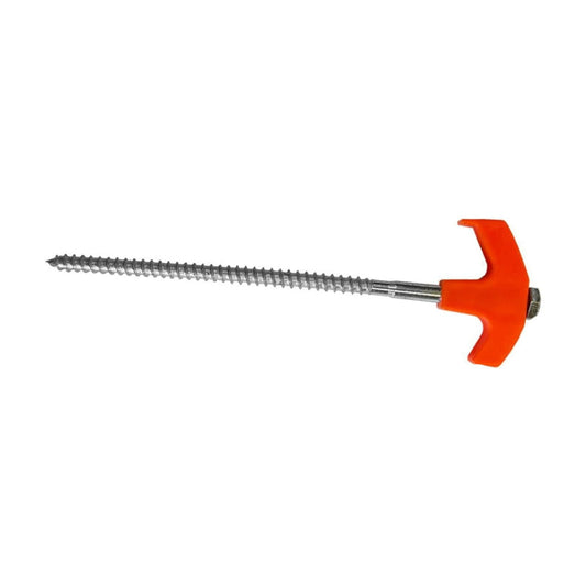 Chmadoxn Tent Stakes Heavy Duty, 8 Inch Screw in Tent Stakes, Ground Anchors Screw in, Tent Pegs Camping V1189-WXFWAL-20260326-02934