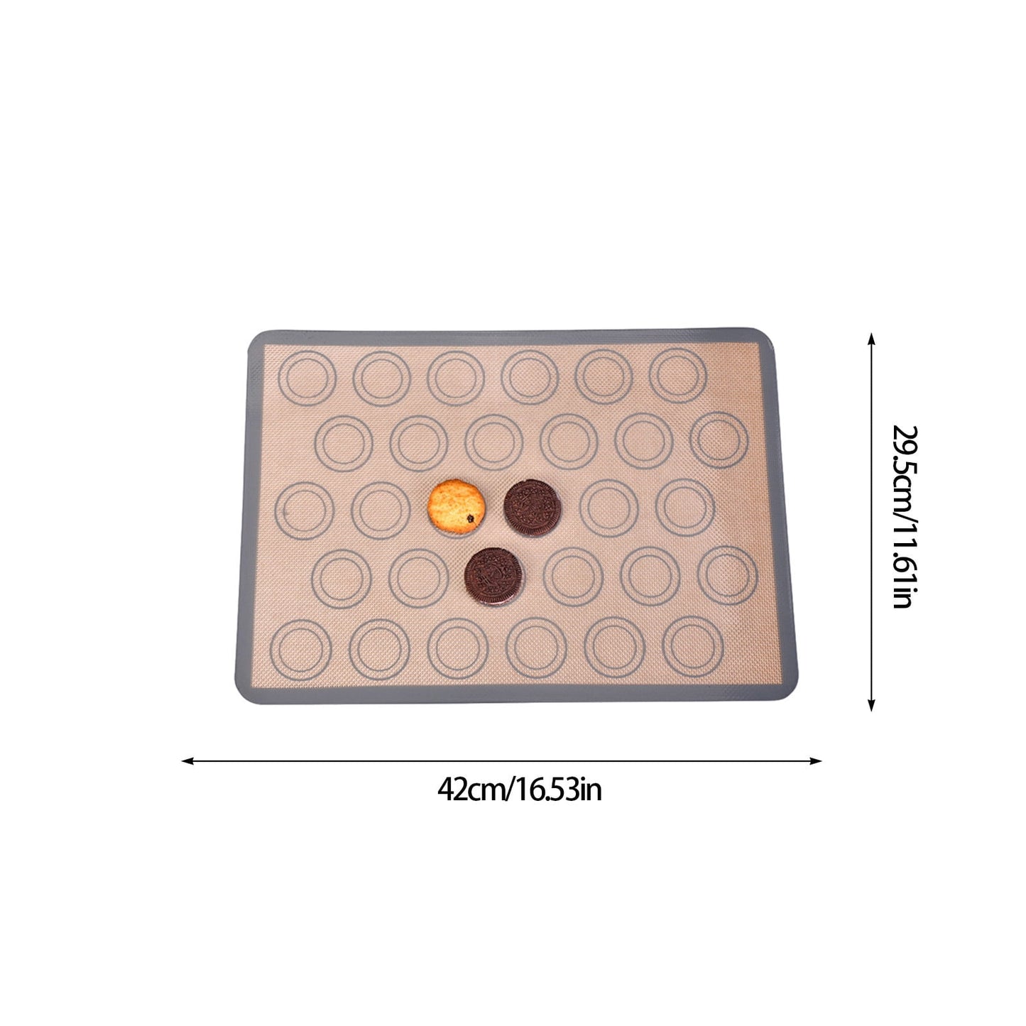 Chmadoxn Baking Mats Cookies Sheet, Non-Stick Mats for Baking, Easy Clean & Reusable Oven Baking Sheet for V1189-WXFWAL-20260326-02948