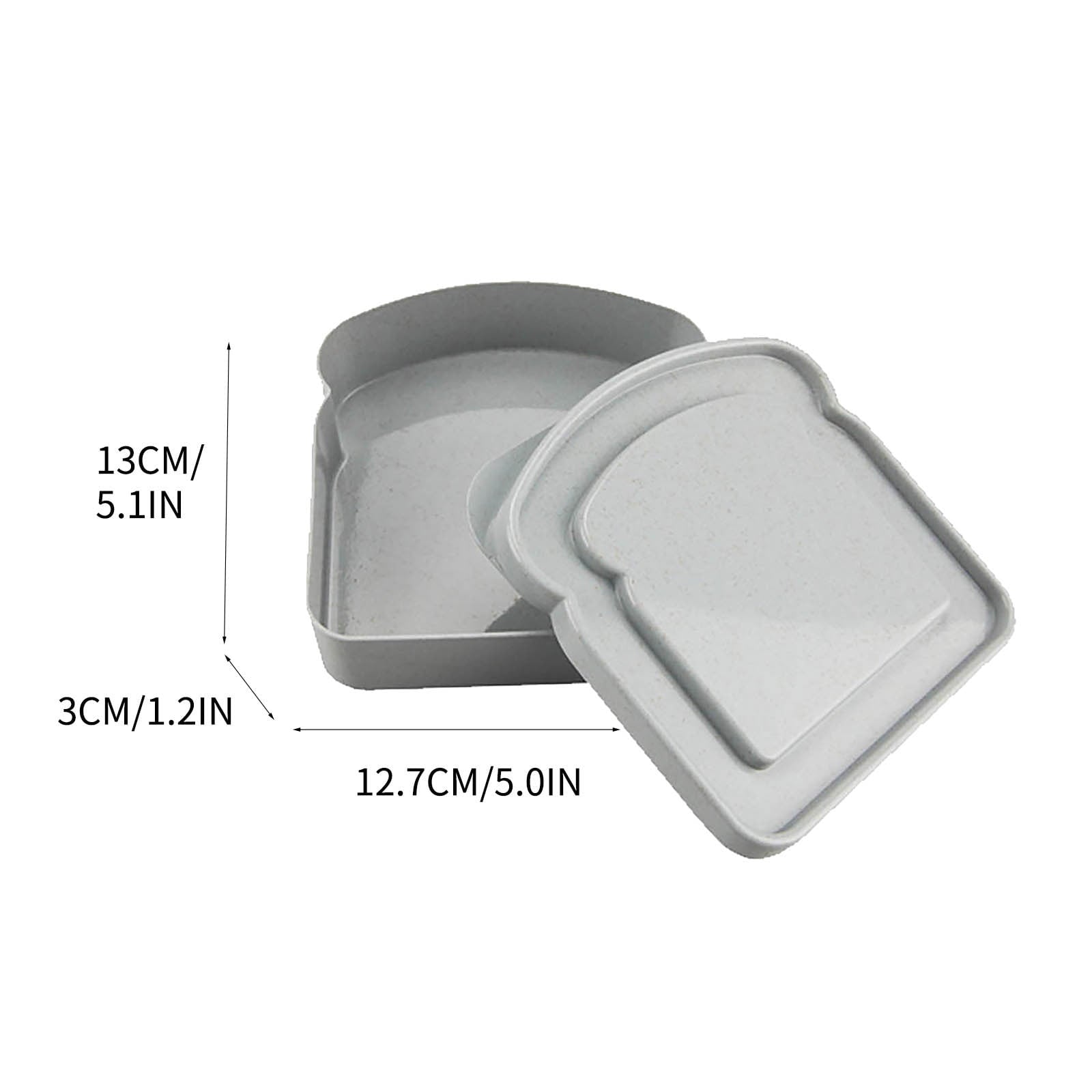 Darzheoy Sandwich Containers, Reusable Sandwich Box Container, Sandwich Holder Bread Container for Adults, V1189-WXFWAL-20260326-02951