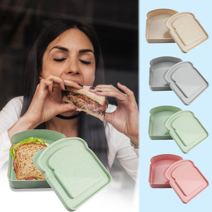 Darzheoy Sandwich Containers, Reusable Sandwich Box Container, Sandwich Holder Bread Container for Adults, V1189-WXFWAL-20260326-02951