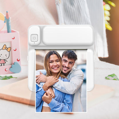 Back to School Chmadoxn Thermal Portable Bluetooth Printers, High Resolution Instant Photo Printer, Mini V1189-WXFWAL-20260326-02956