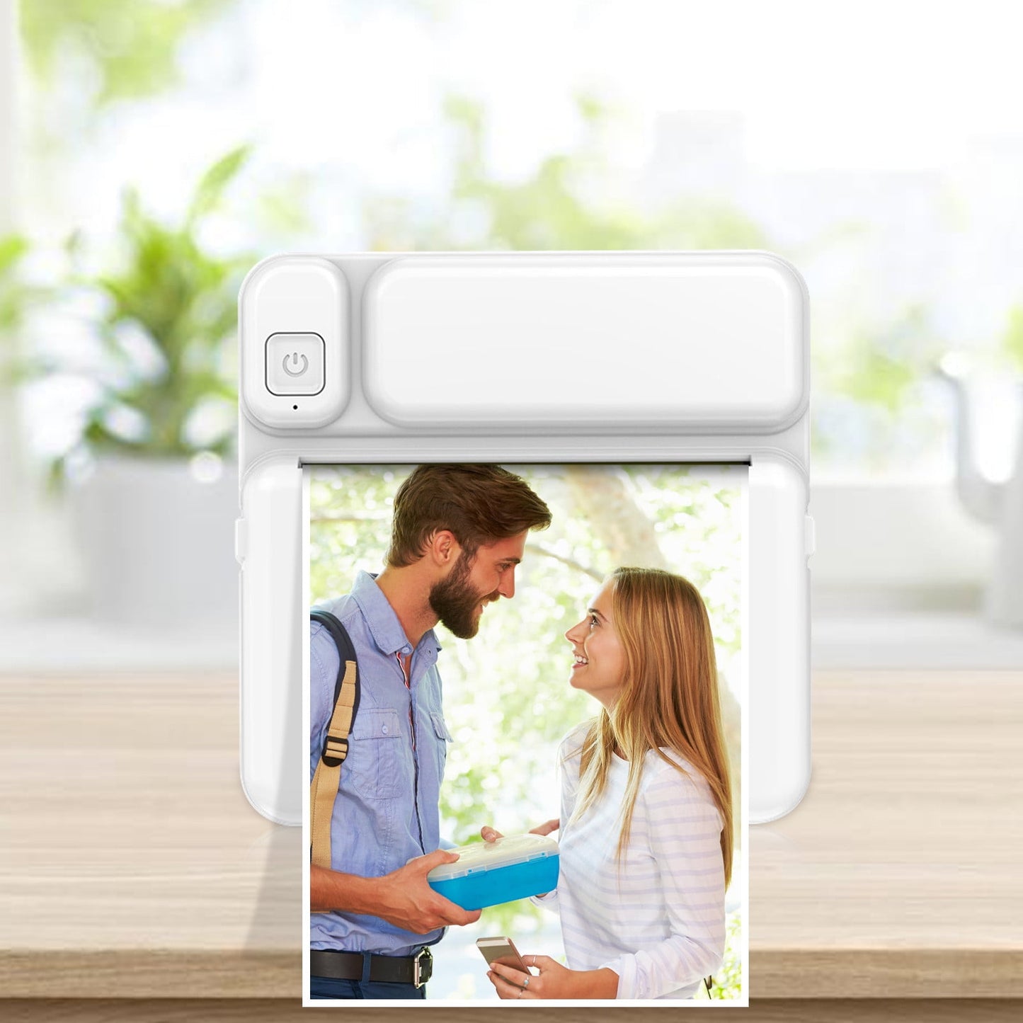 Back to School Chmadoxn Thermal Portable Bluetooth Printers, High Resolution Instant Photo Printer, Mini V1189-WXFWAL-20260326-02956