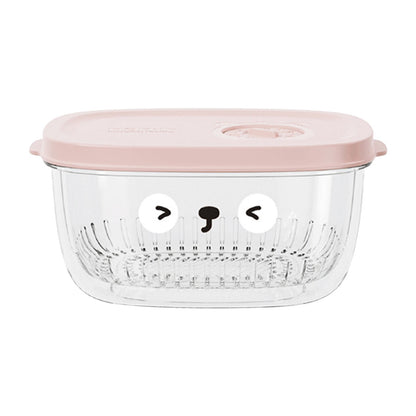 Darzheoy Fridge Berry Storage Container with Lids with Strainer, Plastic Fresh Produce Saver Keeper for V1189-WXFWAL-20260326-02958