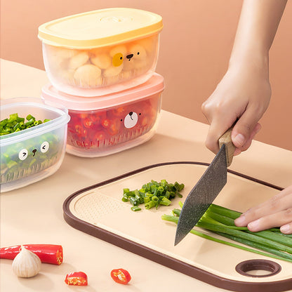 Darzheoy Fridge Berry Storage Container with Lids with Strainer, Plastic Fresh Produce Saver Keeper for V1189-WXFWAL-20260326-02958