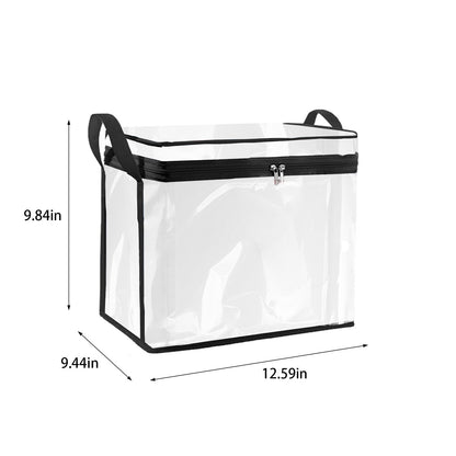 Kdkad Clear Notebook Storage Organizer Box, Plastic Stackable Notebook Display Case, Storage Showcase for Toy V1189-WXFWAL-20260326-02961