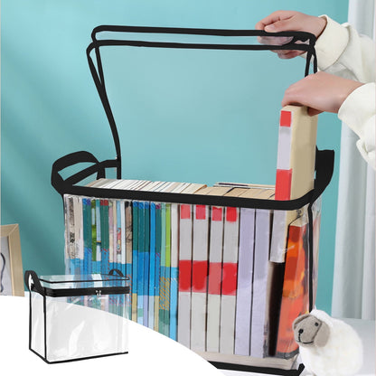 Kdkad Clear Notebook Storage Organizer Box, Plastic Stackable Notebook Display Case, Storage Showcase for Toy V1189-WXFWAL-20260326-02962