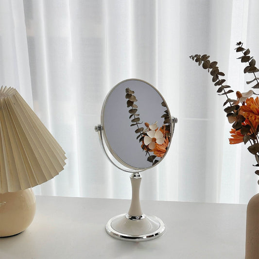 Back to School Chmadoxn Magnifying Makeup Mirror Double Sided Tabletop Mirror with 3 Magnification, Magnified V1189-WXFWAL-20260326-02964