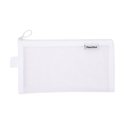 Kdkad Transparent Mesh Pencil Case, Pencil Pouch, Clear Makeup Bags, Nylon Mesh Pen Pouch with Zipper Pencil V1189-WXFWAL-20260326-02969