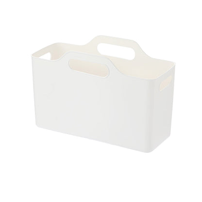 Kdkad White Plastic Storage Basket, Bins for Organization and Storage, Versatile Home Edit Containers,11 Inch V1189-WXFWAL-20260326-03021