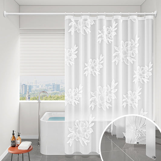 Kdkad Shower Curtain, 31.5x71 Inch Shower Curtain Liner, Waterproof Plastic Shower Liner, Cute Lightweight V1189-WXFWAL-20260326-03038