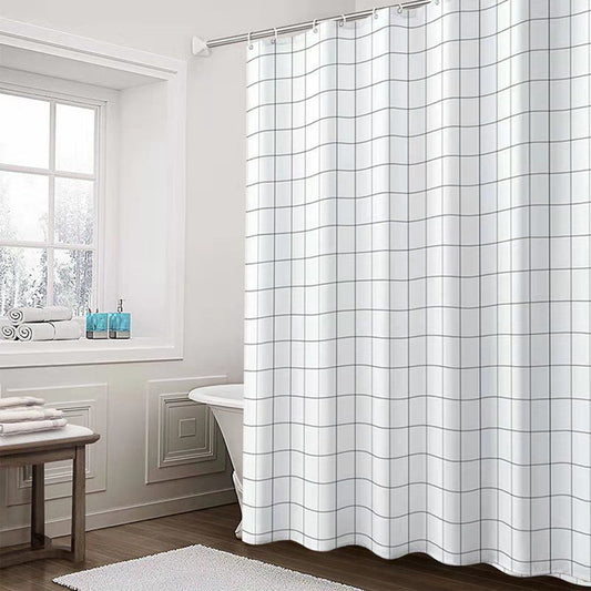 Kdkad Shower Curtain, 31.5x71 Inch Shower Curtain Liner, Waterproof Plastic Shower Liner, Cute Lightweight V1189-WXFWAL-20260326-03048