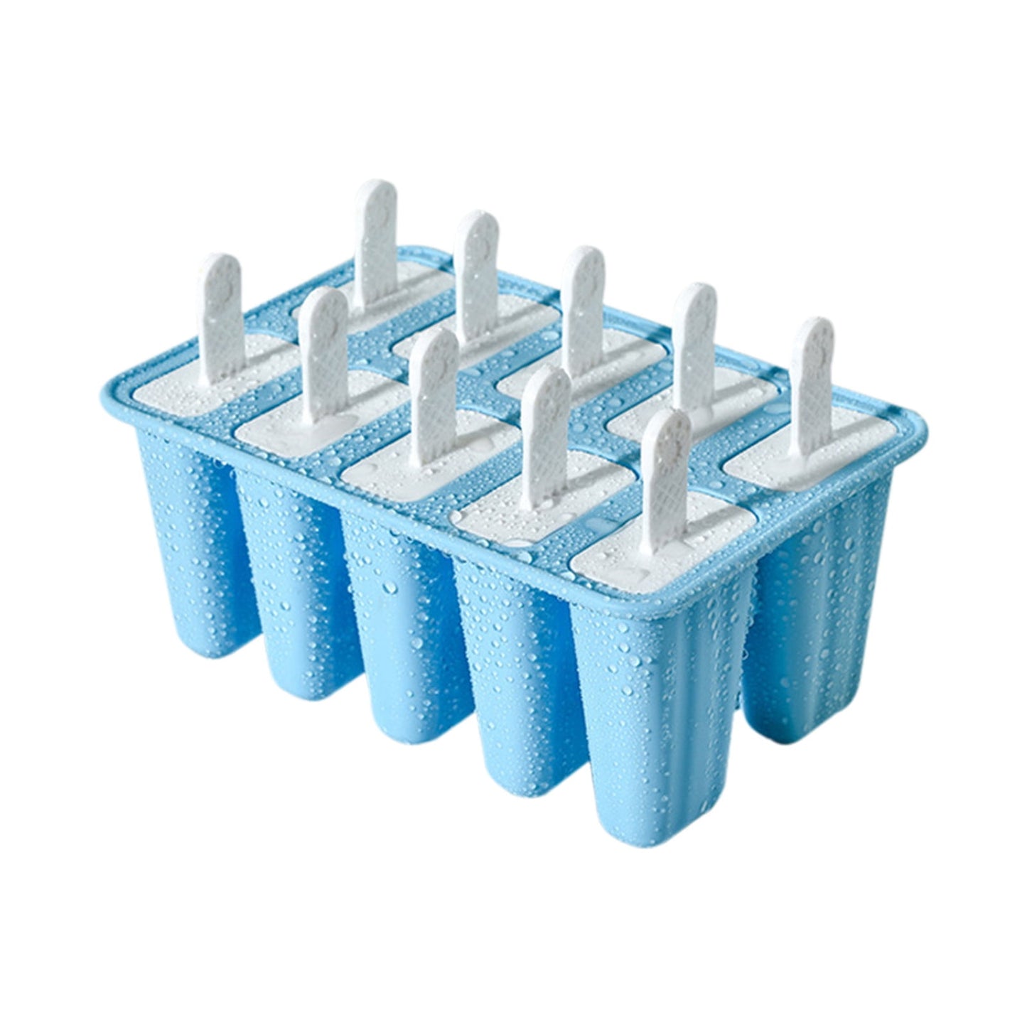 Darzheoy Popsicle Mould, Popsicle Molds 10 Pieces Silicone Ice Molds BPA Free Popsicle Mold Reusable Easy V1189-WXFWAL-20260326-03102