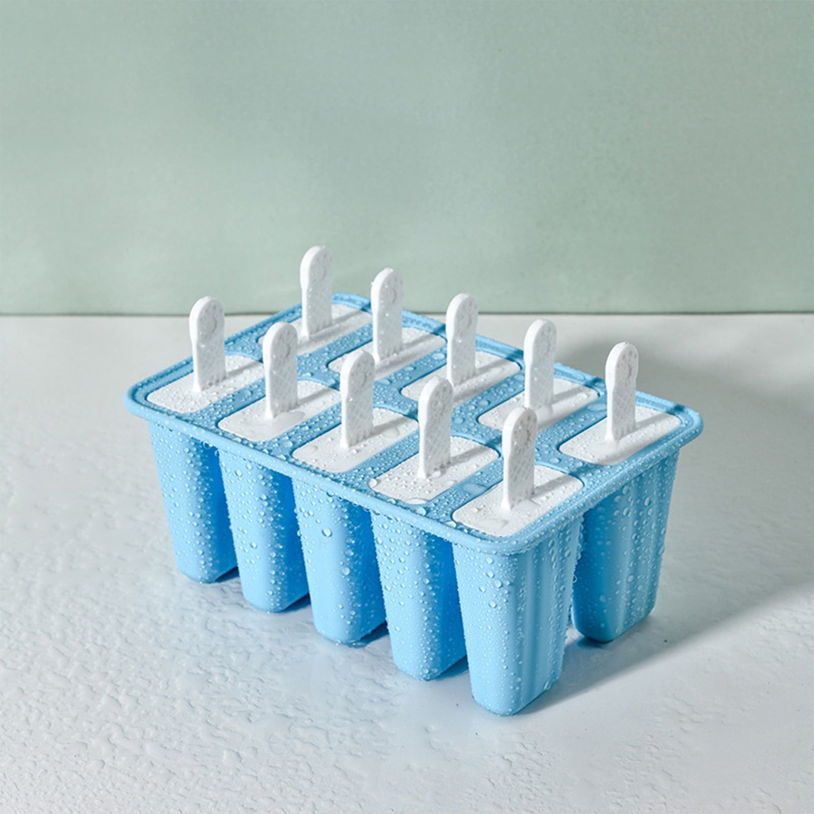Darzheoy Popsicle Mould, Popsicle Molds 10 Pieces Silicone Ice Molds BPA Free Popsicle Mold Reusable Easy V1189-WXFWAL-20260326-03102