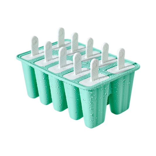 Darzheoy Popsicle Mould, Popsicle Molds 10 Pieces Silicone Ice Molds BPA Free Popsicle Mold Reusable Easy V1189-WXFWAL-20260326-03103