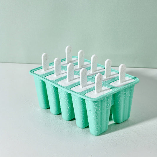Darzheoy Popsicle Mould, Popsicle Molds 10 Pieces Silicone Ice Molds BPA Free Popsicle Mold Reusable Easy V1189-WXFWAL-20260326-03103