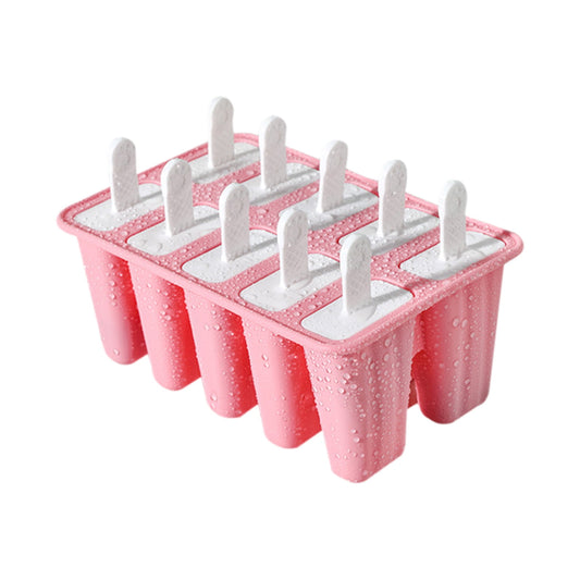 Darzheoy Popsicle Mould, Popsicle Molds 10 Pieces Silicone Ice Molds BPA Free Popsicle Mold Reusable Easy V1189-WXFWAL-20260326-03104