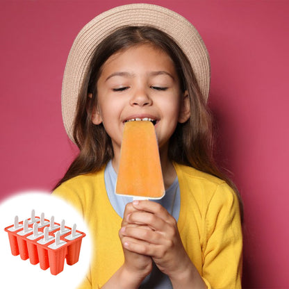 Darzheoy Popsicle Mould, Popsicle Molds 10 Pieces Silicone Ice Molds BPA Free Popsicle Mold Reusable Easy V1189-WXFWAL-20260326-03105