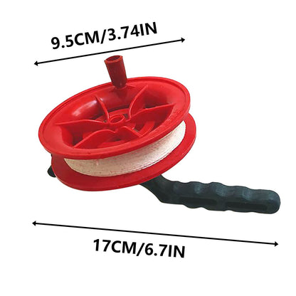 Darzheoy Kite String Reel, Kite Reel,Kite String Spool,Kite Line 4 inches, with 100M Line Red V1189-WXFWAL-20260326-03133
