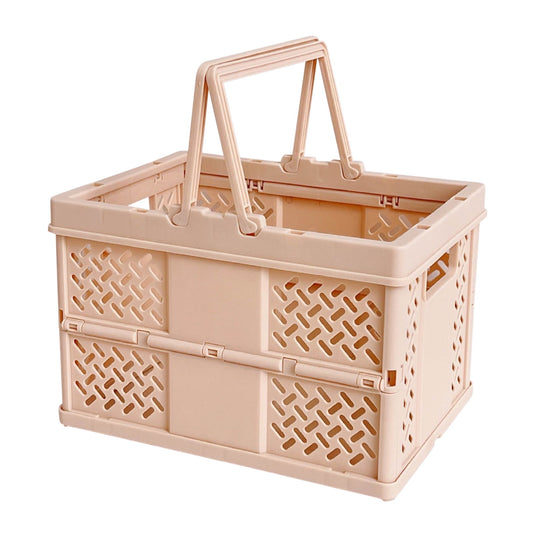 Darzheoy Large Picnic Basket, Collapsible Picnic Basket, Basket With Handle, Beach Picnic Basket, For Home, V1189-WXFWAL-20260326-03149