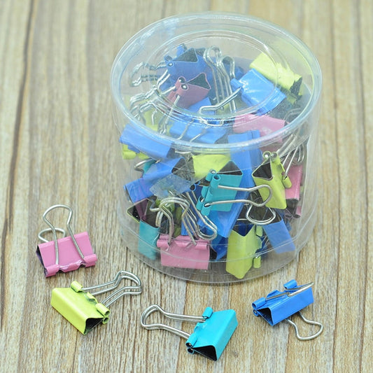 Darzheoy 60 Pcs Colored Binder Clips, Paper Clamps, Paper Binder Clips, Assorted sizes, Metal Colorful Binder V1189-WXFWAL-20260326-03158