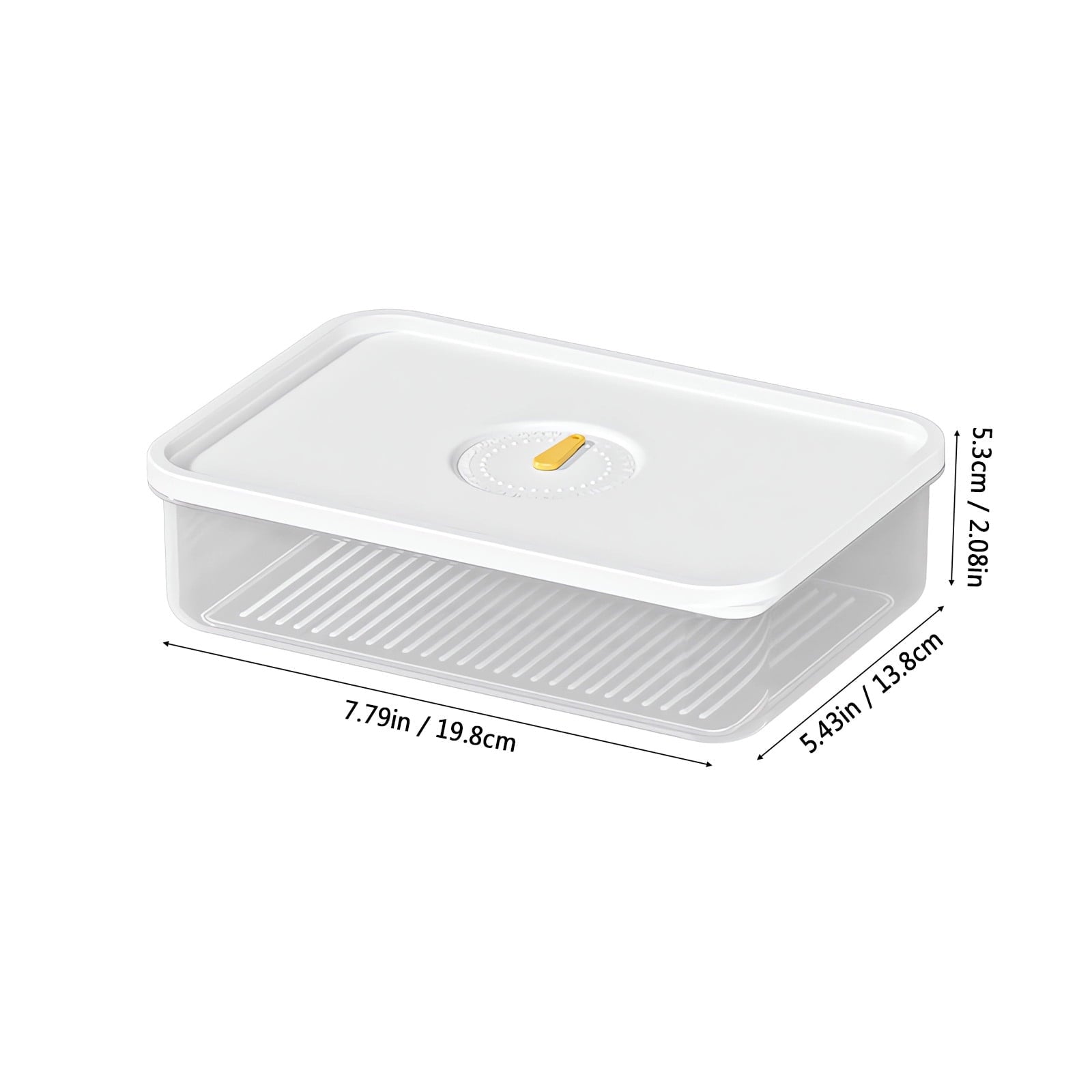 Kdkad Meat Container for Fridge, Lunch Meat Container for Refrigerator Organizers and Storage - Stackable V1189-WXFWAL-20260326-03186