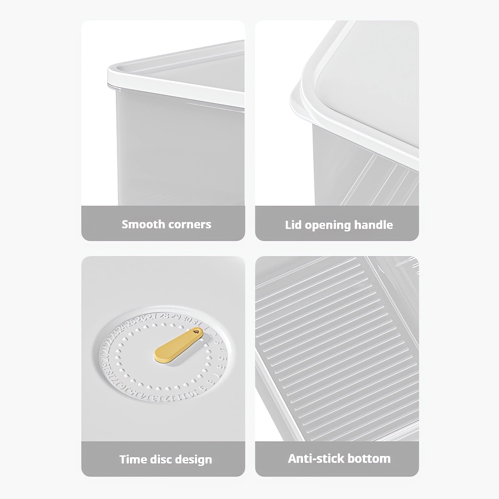 Kdkad Meat Container for Fridge, Lunch Meat Container for Refrigerator Organizers and Storage - Stackable V1189-WXFWAL-20260326-03186