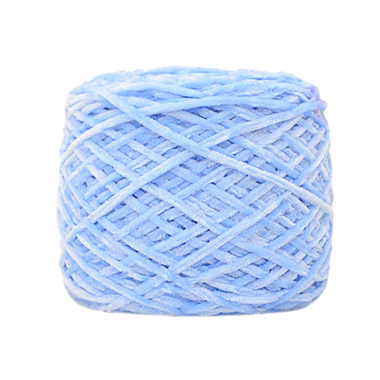Chmadoxn DIY Velvet Chenille Yarn,Bulky Luxury Chenille Yarn for Crochet Hat Scarf Bule V1189-WXFWAL-20260326-03191