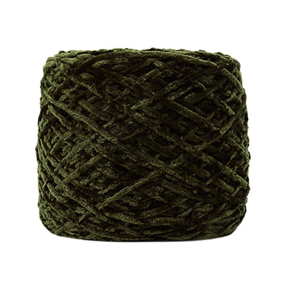Chmadoxn DIY Velvet Chenille Yarn,Bulky Luxury Chenille Yarn for Crochet Hat Scarf Navy V1189-WXFWAL-20260326-03193