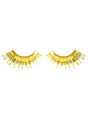 Long Metallic Gold Tinsel False Eyelashes V1191-E-LW-09009