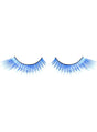 Winged Blue False Eyelashes with Tinsel Highlights V1191-E-LW-09016
