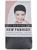 Control Black Open End Hair Net Wig Cap V1191-E-LW-JY37037-BK