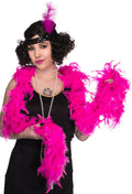 Hot Pink Feather Boa Costume Accessory V1191-E-YF-04070