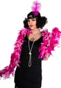 Two Tone Pink Feather Boa Costume Accessory V1191-E-YF-04071