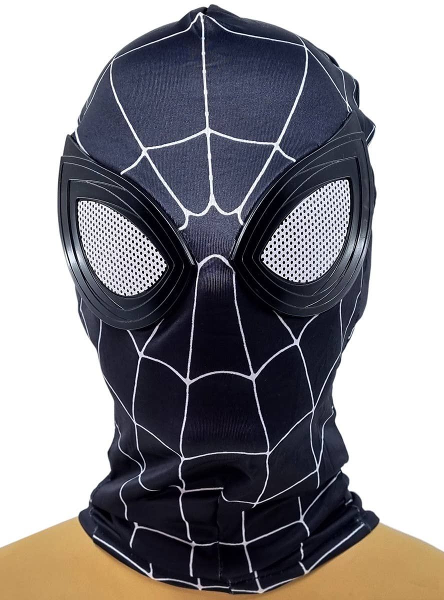 Spider Superhero Black Suit Costume Mask V1191-HC-MQ-07270