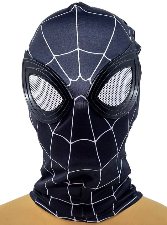 Spider Superhero Black Suit Costume Mask V1191-HC-MQ-07270