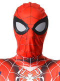 Spider Hero Mens Red and Black Costume Mask V1191-HC-MQ-07300