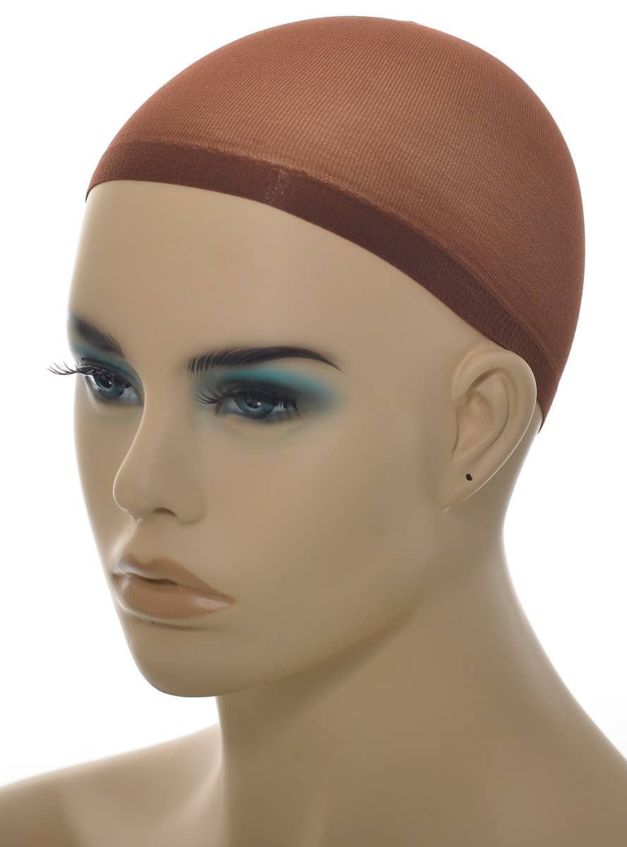 Midnight Collection 2 Pack Brown Stocking Fabric Wig Cap V1191-HC-QJJ-04227